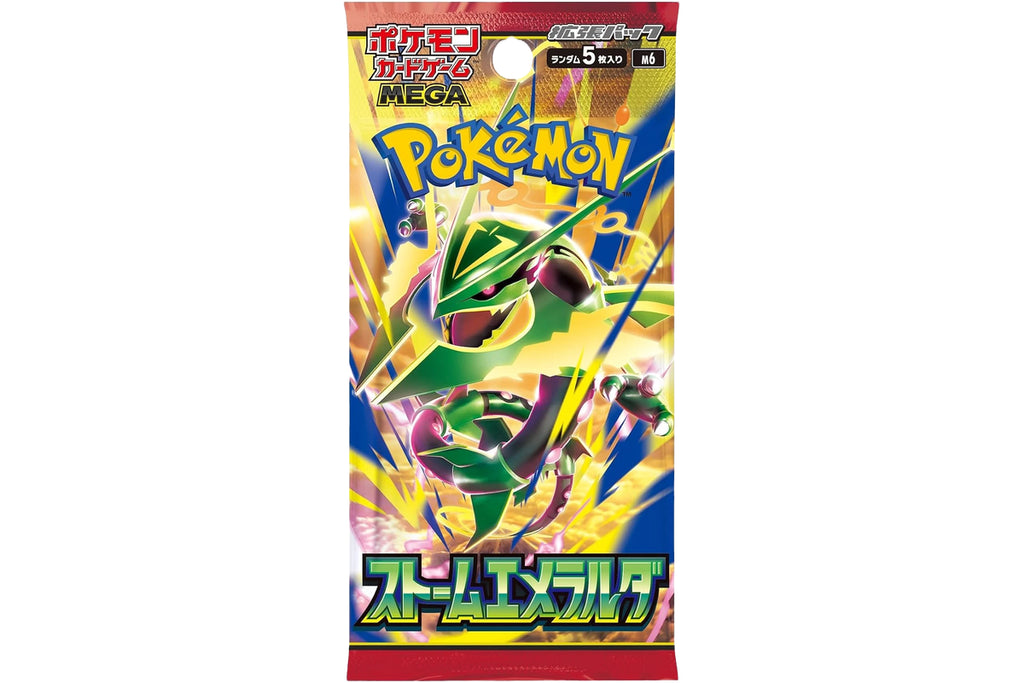 (Japanese) Pokèmon: Storm Emeralda M6 Sealed Booster Box (30 Packs)