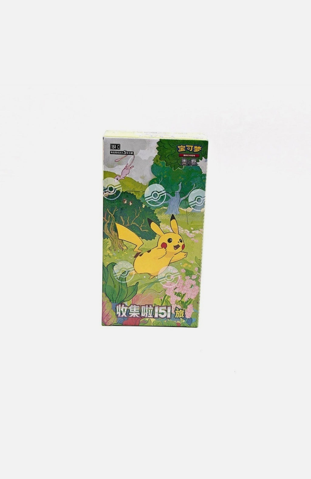 (Chinese) Pokèmon: Collect 151 Journey Booster Box (15 Packs)