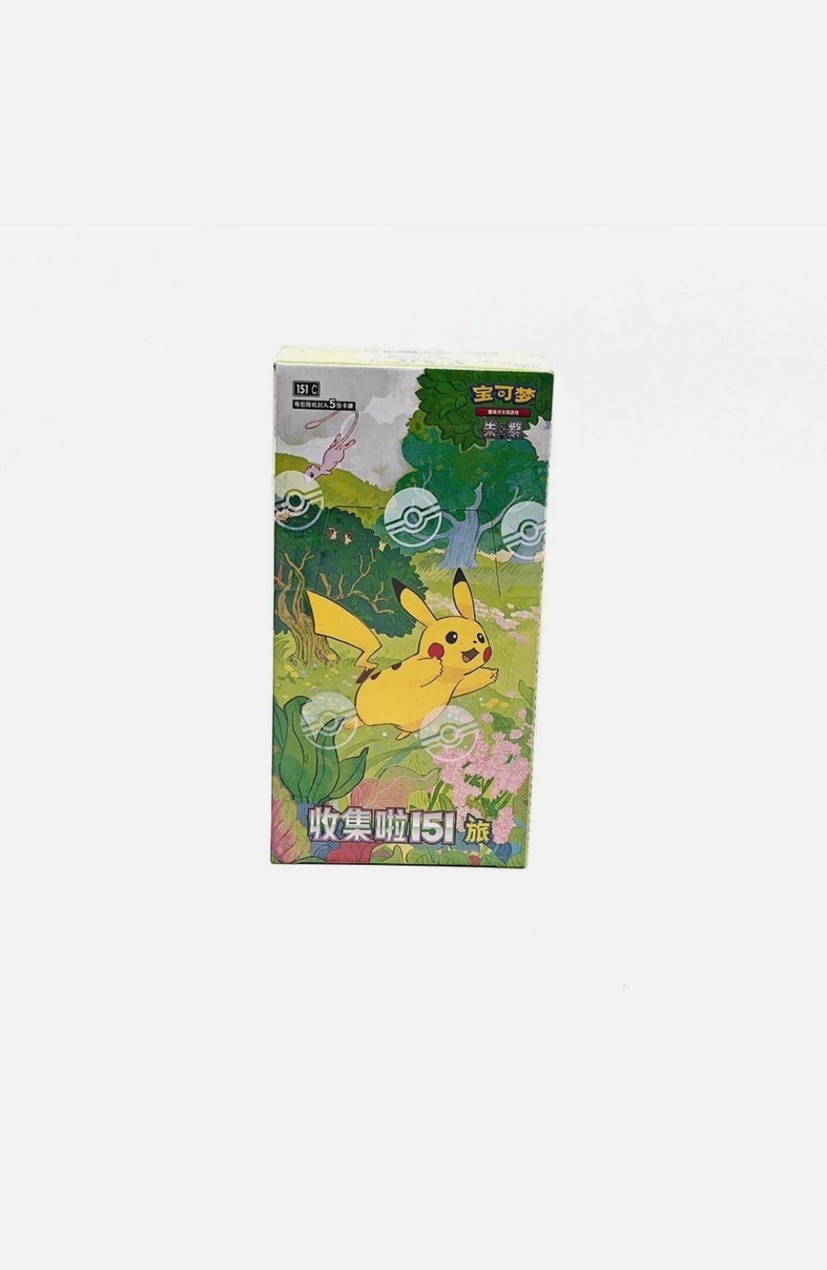 (Chinese) Pokèmon: Collect 151 Journey Booster Box (15 Packs)