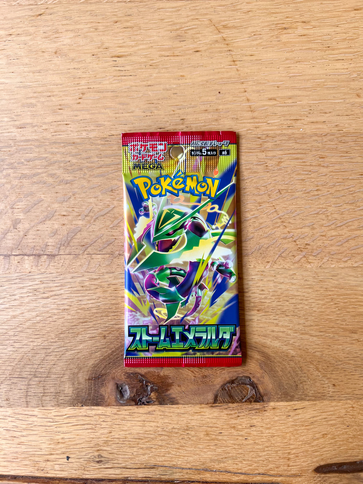 (Japanese) Pokèmon: Storm Emeralda M6 Sealed Booster Pack
