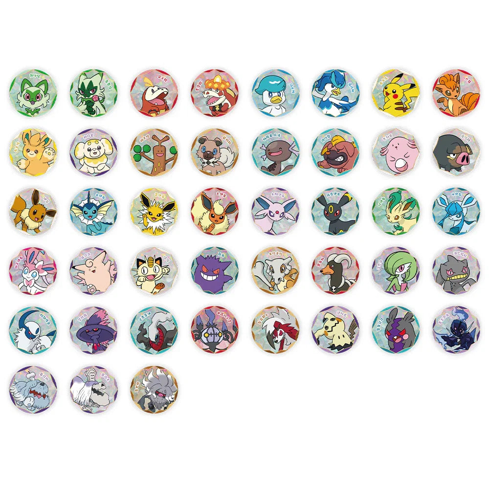 (Chinese) Pokèmon: Gem Pack Mystery Badge Set (3 Packs)