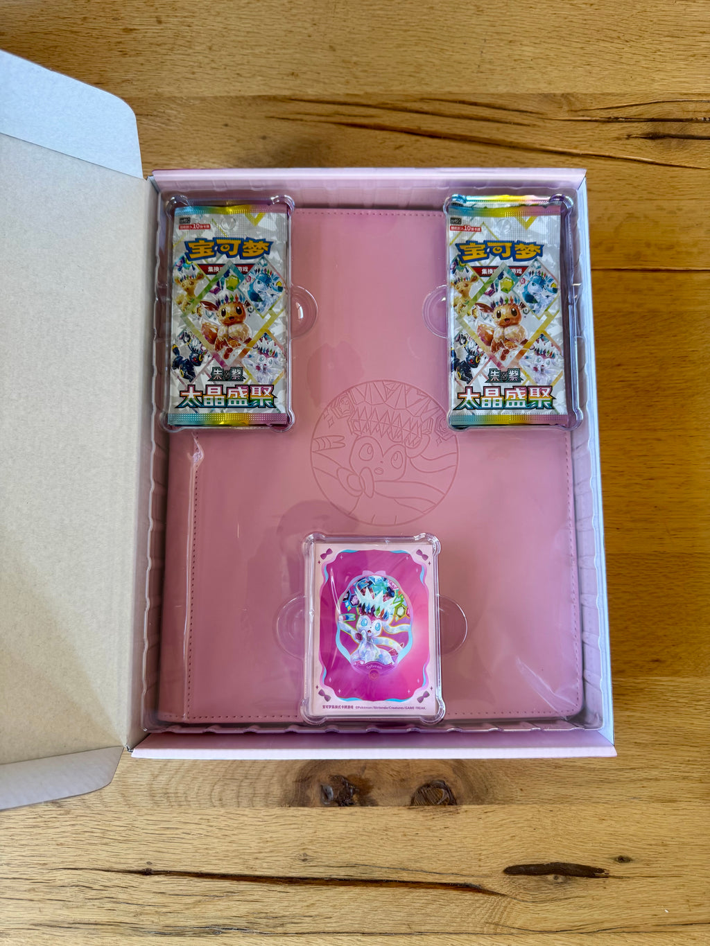 (Chinese): Pokémon Terastal Grand Gathering 'Eevee & Friends' Binder Gift Set