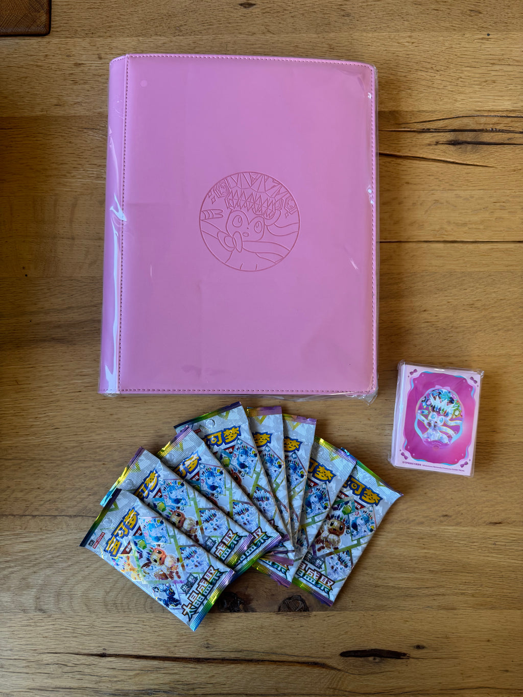 (Chinese): Pokémon Terastal Grand Gathering 'Eevee & Friends' Binder Gift Set