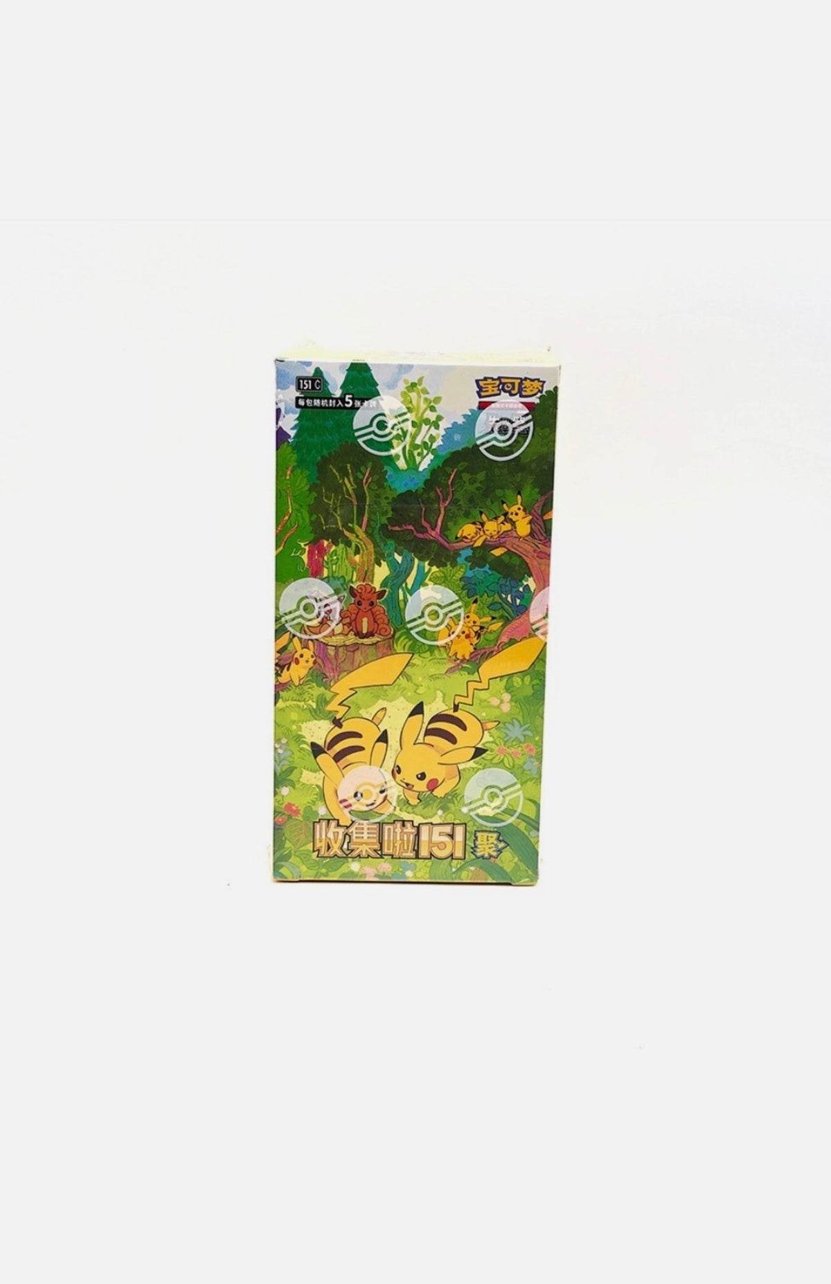 (Chinese) Pokèmon: Collect 151 Gathering Booster Box (15 Packs)