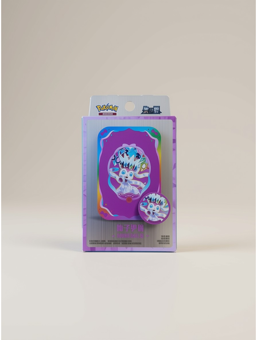 (Chinese) Pokémon: Terastal Grand Gathering Eeveelutions Mini Tin (2 Packs) Sylveon